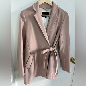 Banana Republic Light Beige Wrap Pea Coat